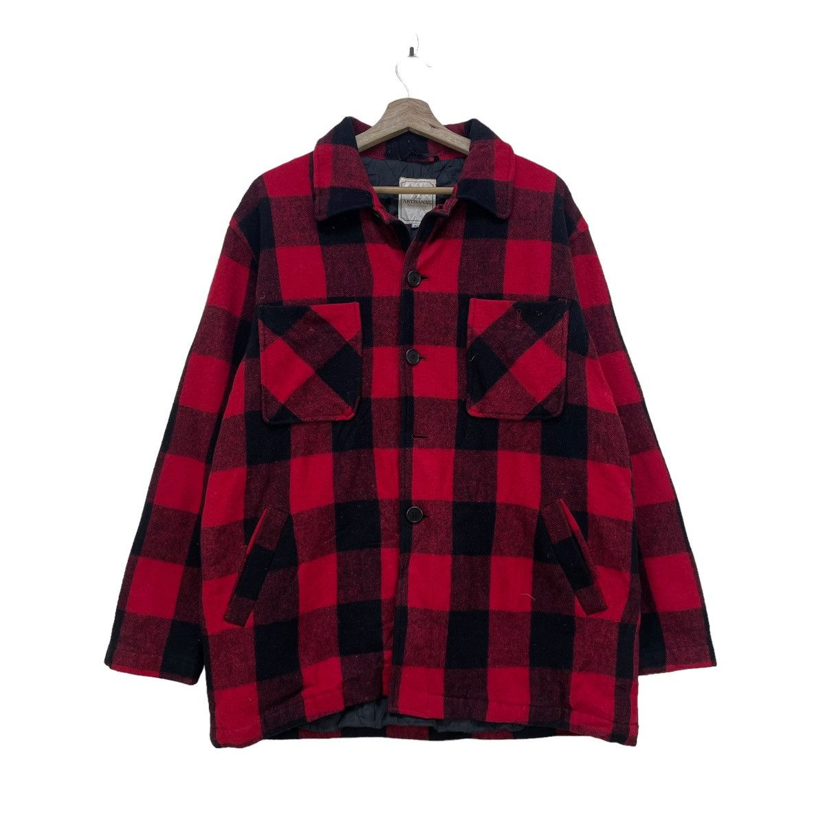 Filson × Japanese Brand × Vintage Japanese Brand Artisanat Buffalo Checked Tartan Jacket Size US M / EU 48-50 / 2 - 1 Thumbnail