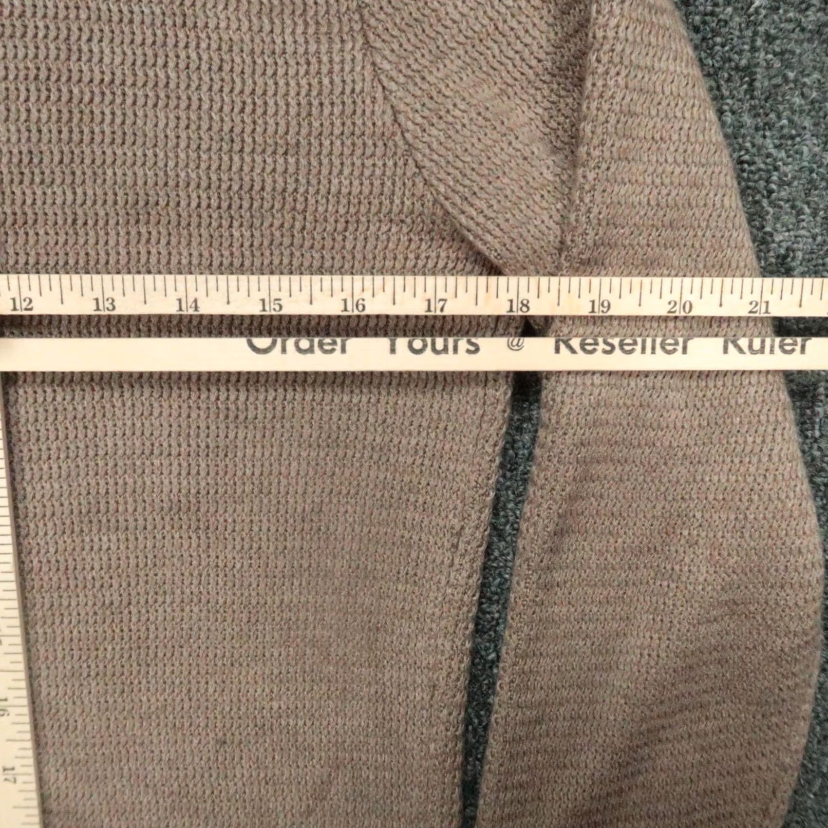 Mizzen+Main Mizzen Main Hoodie Mens Small Brown Cassady Knit Hooded Sweater Pullover Henley Shirt -Arranged for search visibility- Size US S / EU 44-46 / 1 - 7 Thumbnail
