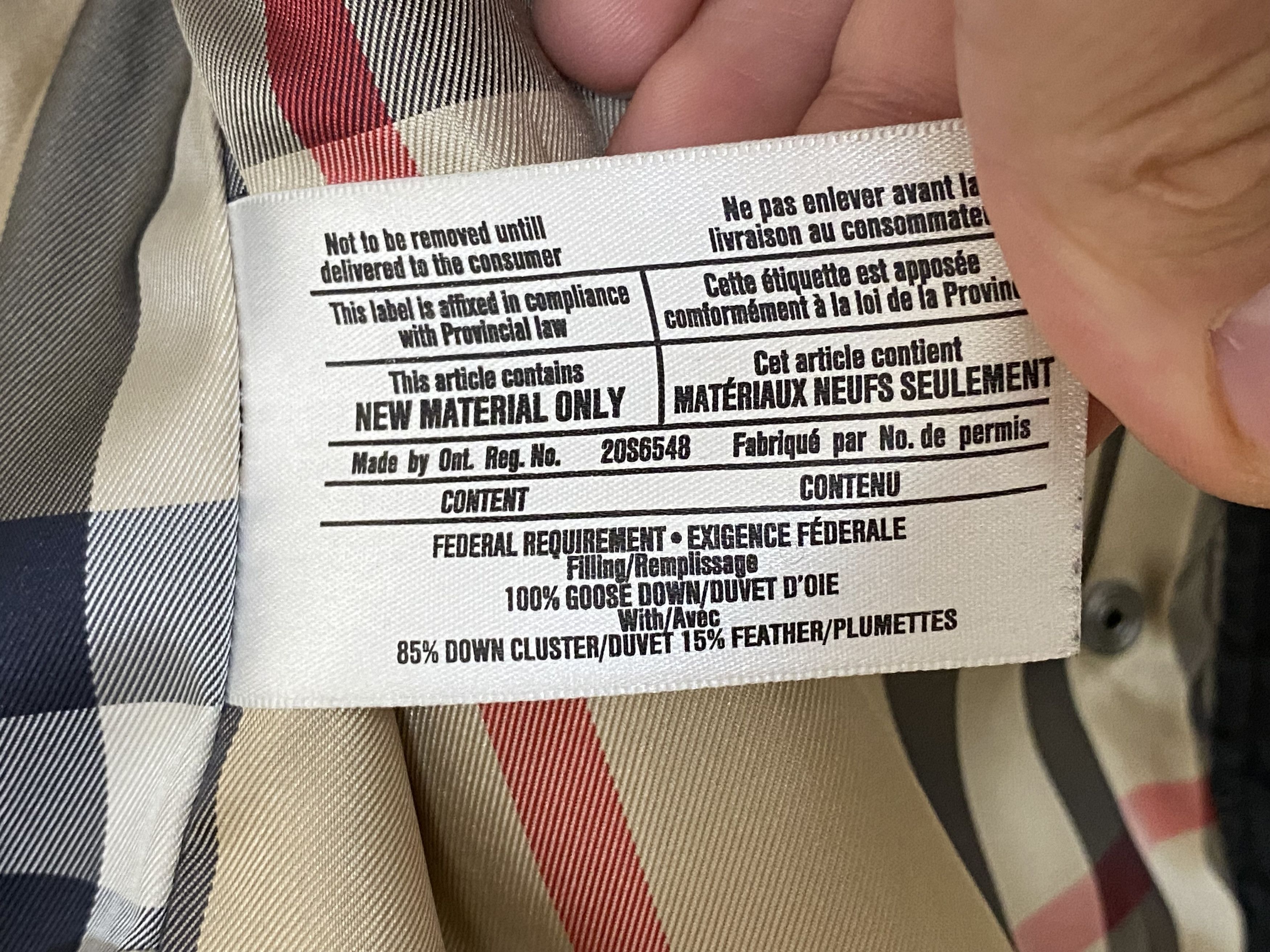 Burberry × Vintage BURBERRY DOWN COAT JACKET BLACK WOMEN SIZE M Size M / US 6-8 / IT 42-44 - 13 Thumbnail