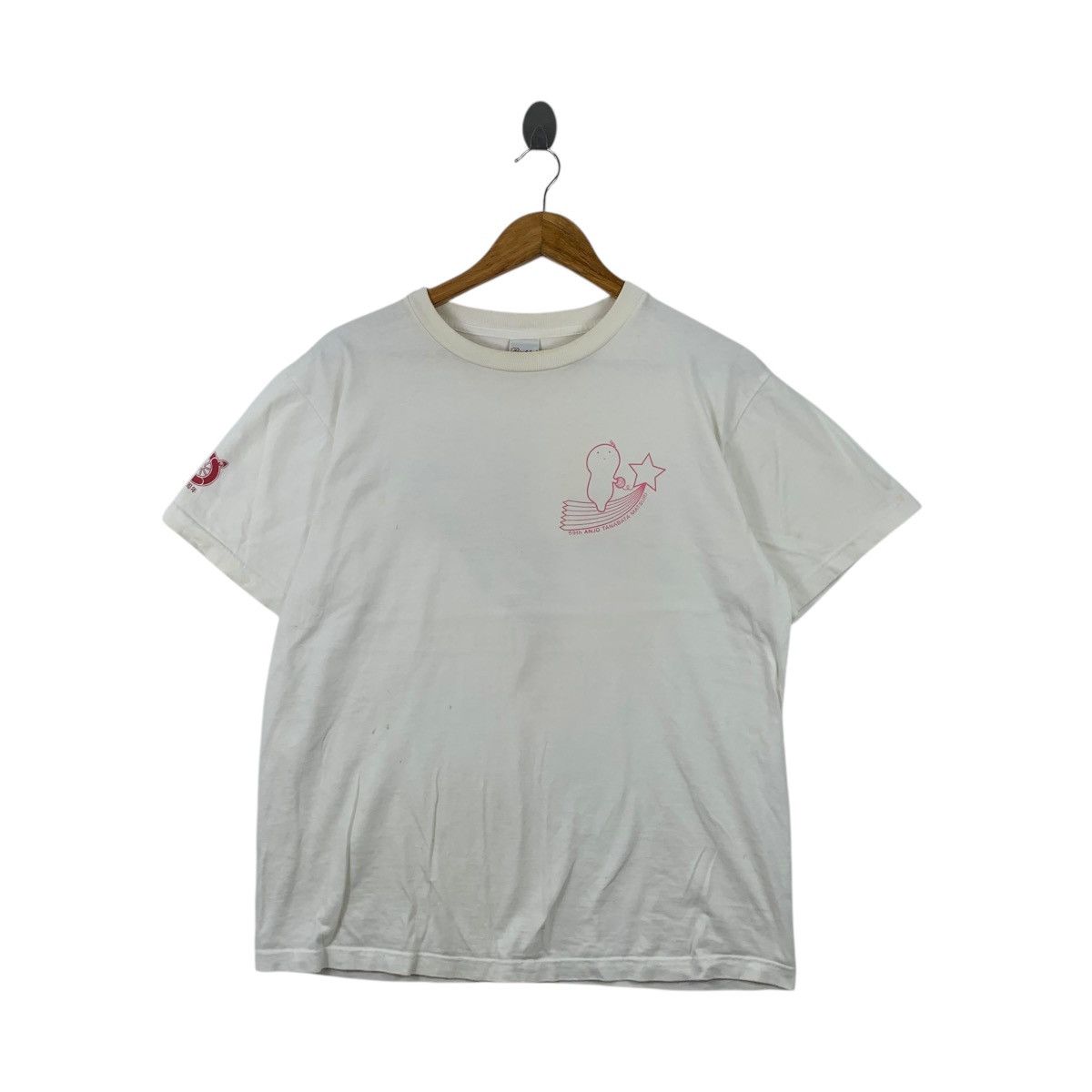 Vintage Japan Traditional ANJO TANABATA STAR FESTIVAL Tee Shirt Top Size L / US 10 / IT 46 - 1 Thumbnail