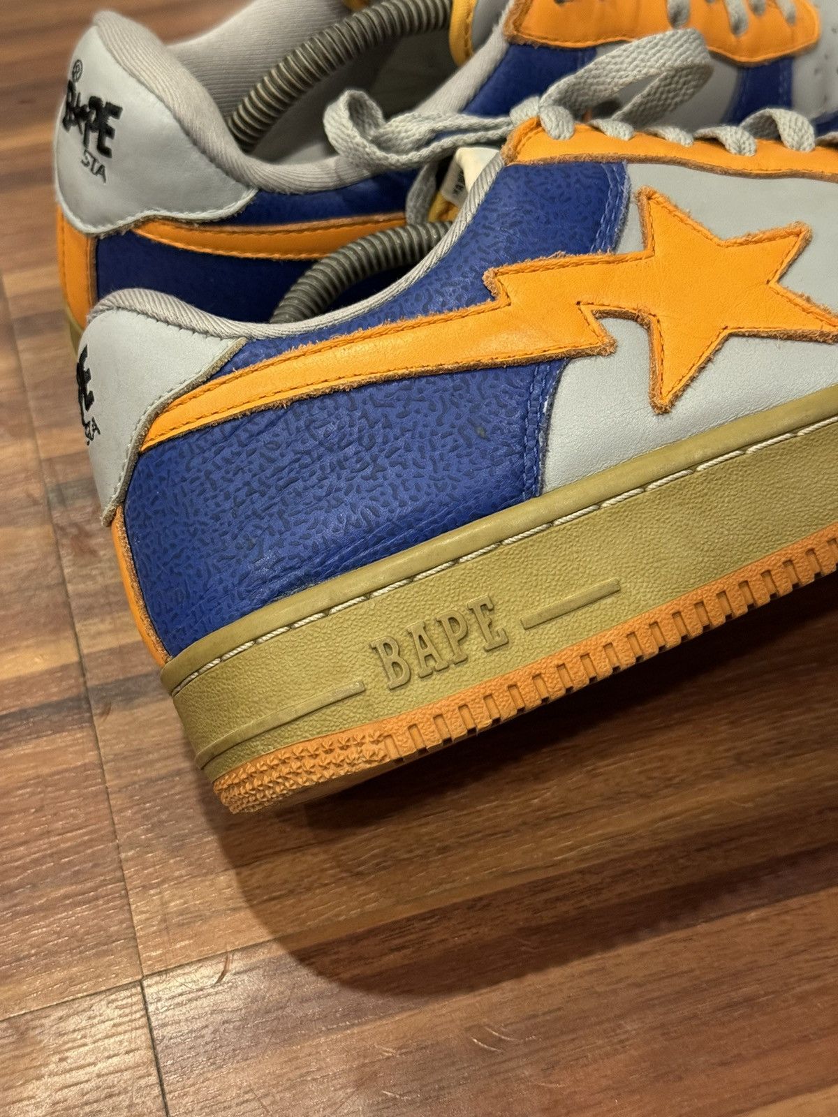 Bape Bapesta Newyork Colorway Cement Size US 9 / EU 42 - 8 Thumbnail