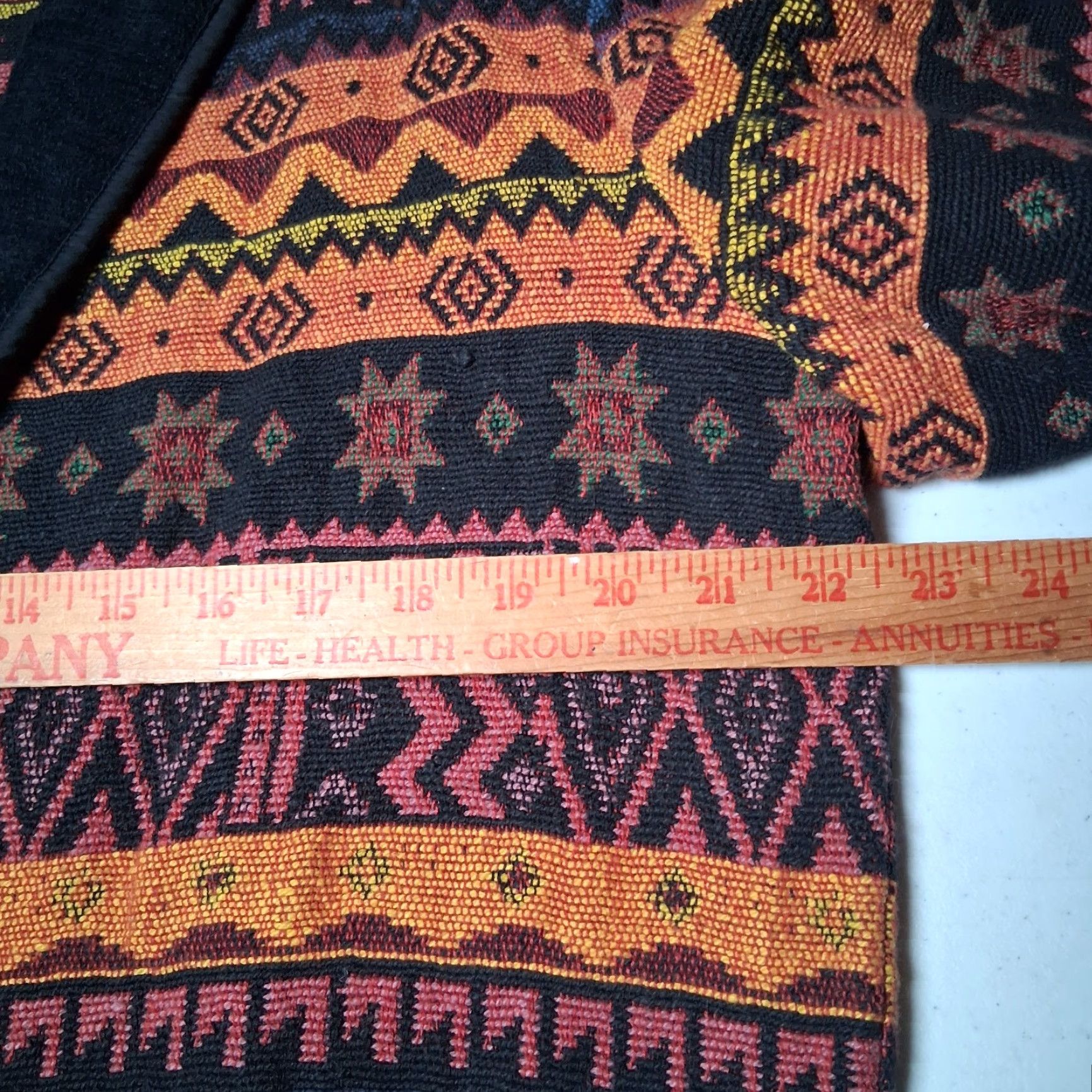Vintage VINTAGE New Identity Tapestry Jacket Women XL Cropped Southwestern Stars Read Size XL / US 12-14 / IT 48-50 - 5 Thumbnail