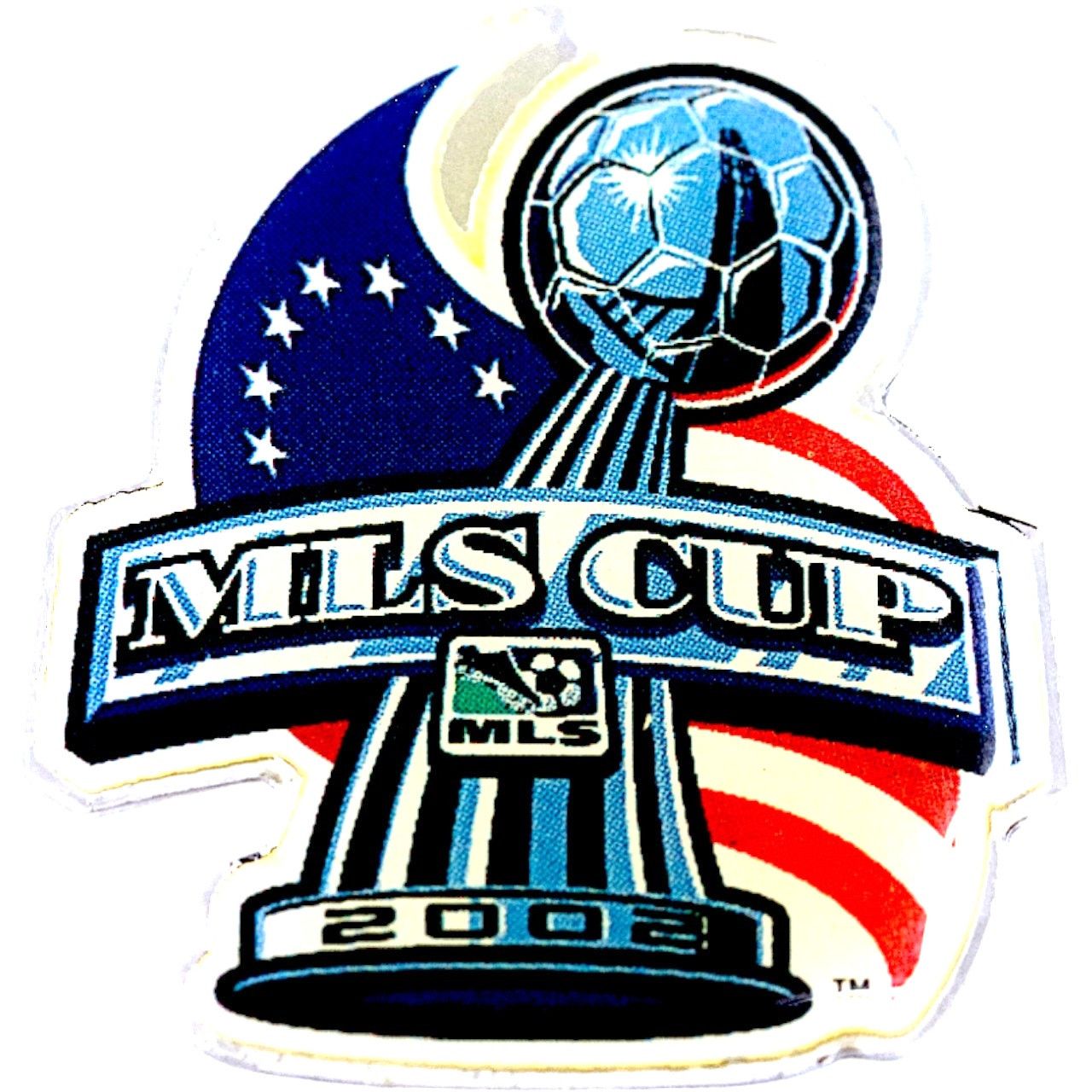 Other MLS Cup 2002 Vintage Pin LA Galaxy vs New England Revolution Size ONE SIZE - 1 Thumbnail