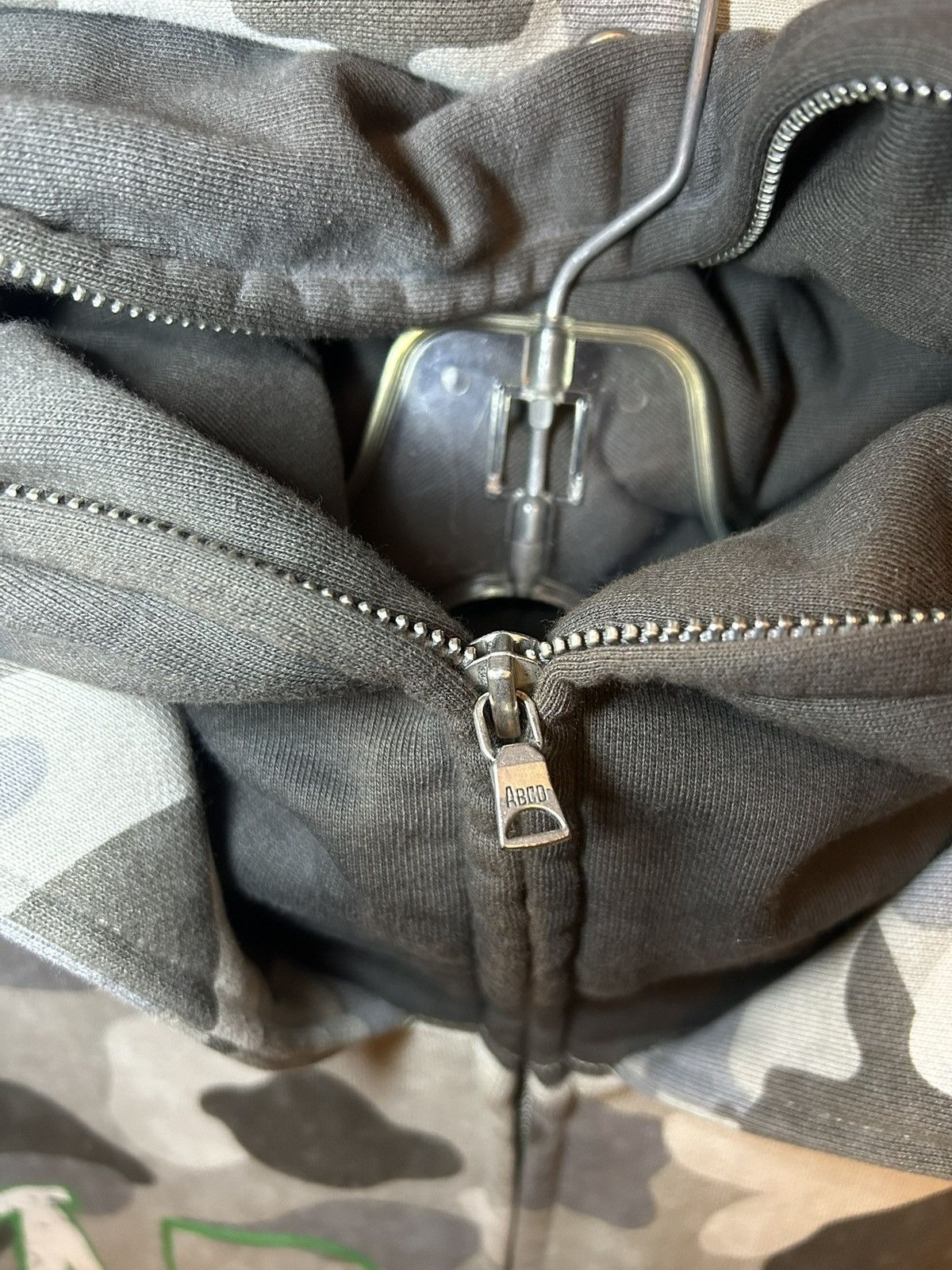 Other ABCD jose wong full-zip doubled layer bear hood camo hoodie Size US XL / EU 56 / 4 - 9 Thumbnail