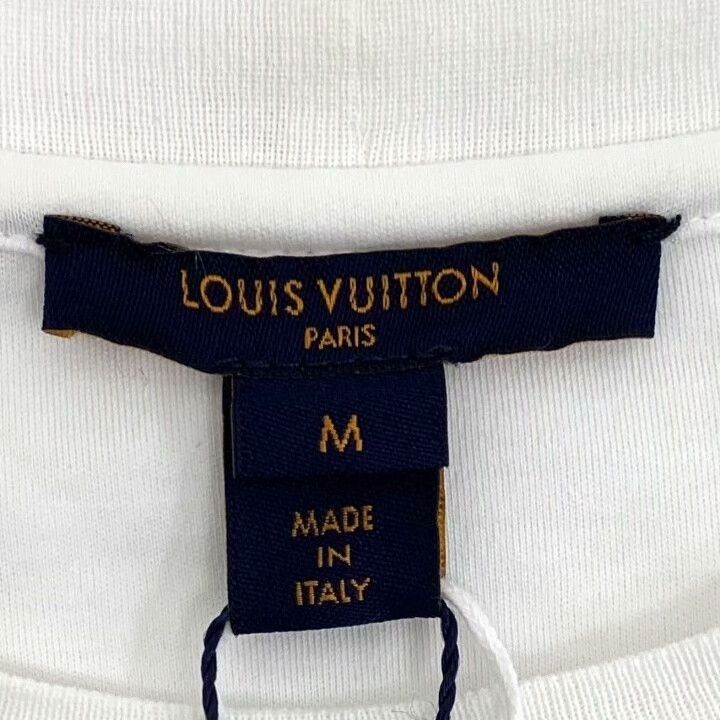 Louis Vuitton Louis Vuitton White Watch Badge Embroidered T-Shirt Size US M / EU 48-50 / 2 - 5 Thumbnail