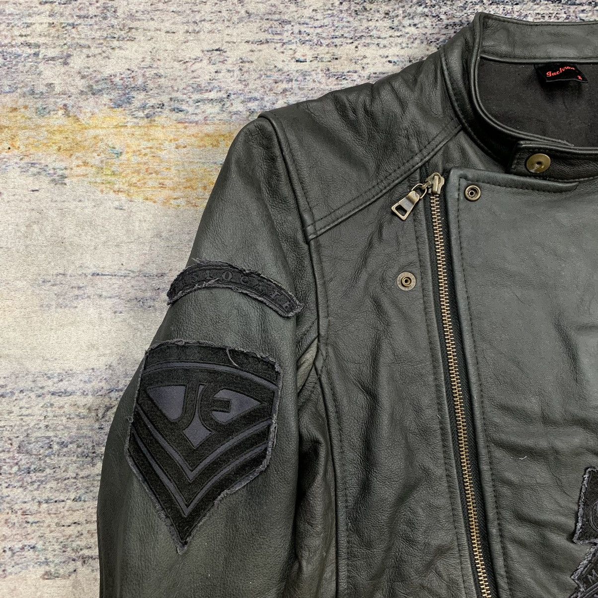 JACKROSE Jackrose patches bikers leather jacket Size US XS / EU 42 / 0 - 7 Thumbnail