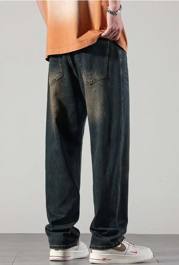 Japanese Brand Rumiko x Shii Vintage washed distressed wide-leg jeans Size US 32 / EU 48 - 3 Thumbnail
