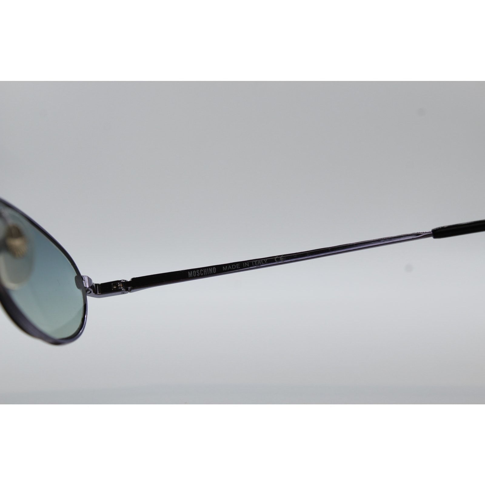 Moschino Moschino M3131-V Silver Vintage Sunglasses Size ONE SIZE - 4 Thumbnail