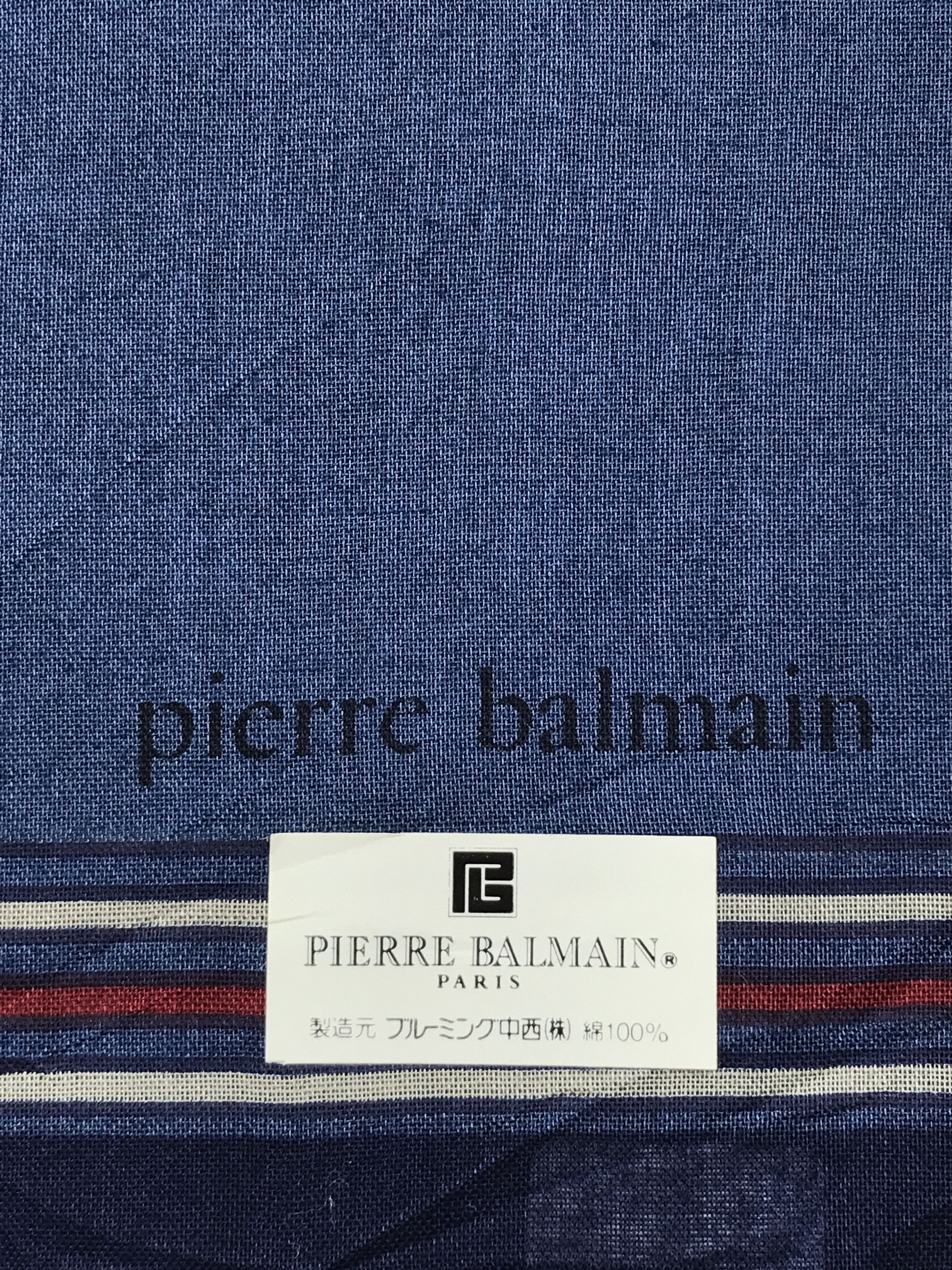 Designer × Pierre Balmain × Vintage Vintage Pierre Balmain Bandana Neckerchief Handkerchief Size ONE SIZE - 6 Thumbnail