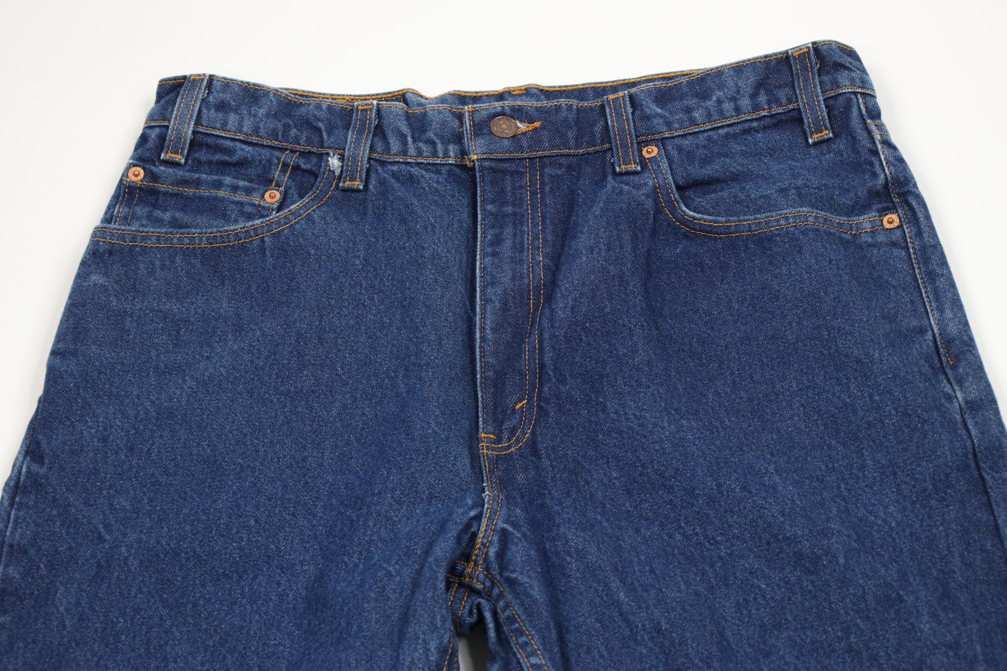 Levi's Vintage 90s Levis 505 Straight Leg Denim Jeans USA Blue Size US 36 / EU 52 - 2 Thumbnail
