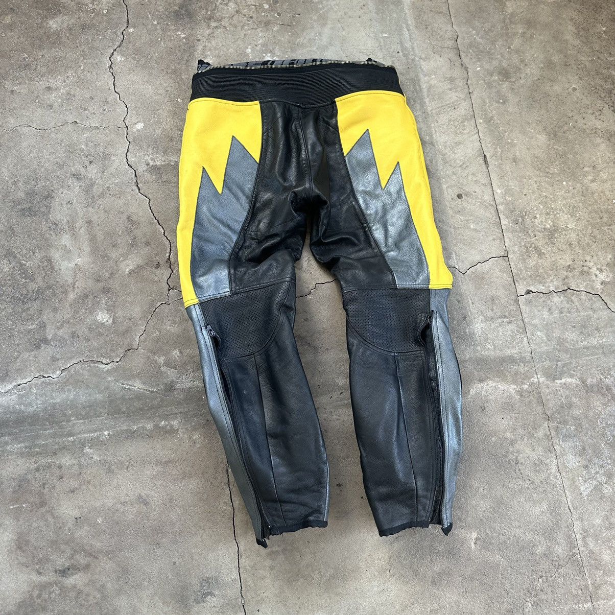 Dainese RARE MOTO Motorcycle Dainese Vintage Leather Racing Pants Size US 34 / EU 50 - 6 Thumbnail
