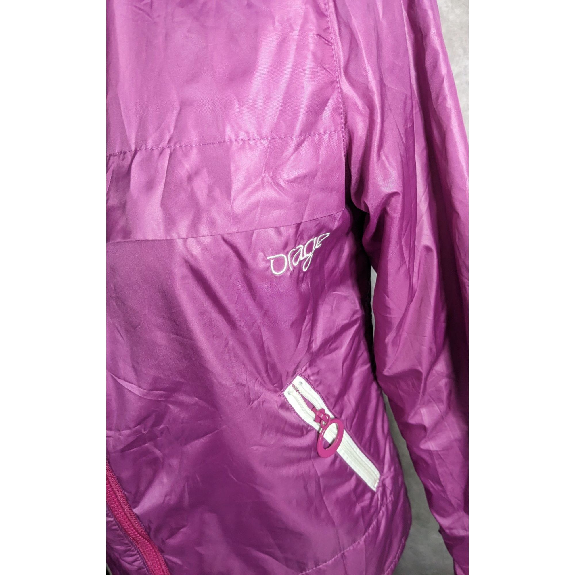 Orage Orage Womens Purple Hooded Ski Jacket Lightweight Waterproof Size S / US 4 / IT 40 - 8 Thumbnail