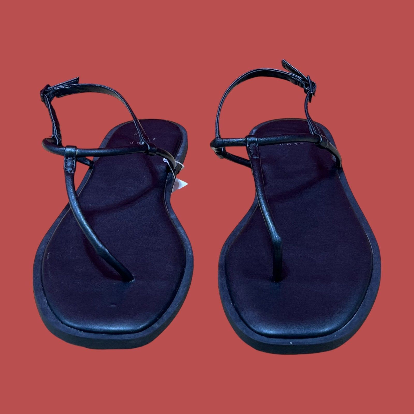 Other A New Day - Women's Tiffany Ankle Strap Sandals - Black - 8 Size US 8.5 / IT 38.5 - 13 Thumbnail