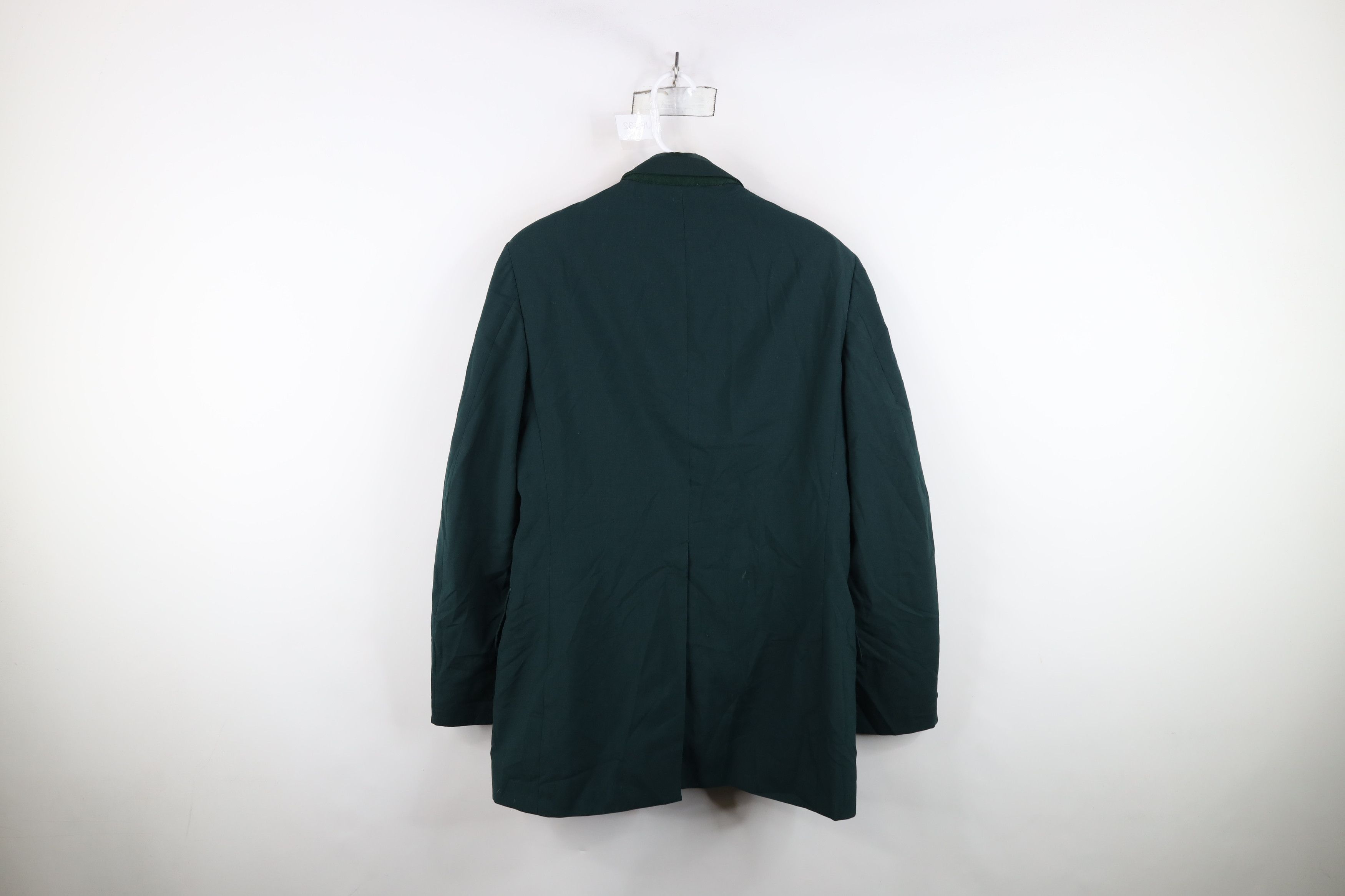 Vintage Vintage 50s Rockabilly Smoking Prom Tuxedo Jacket Green USA Size US XXL / EU 58 / 5 - 14 Thumbnail