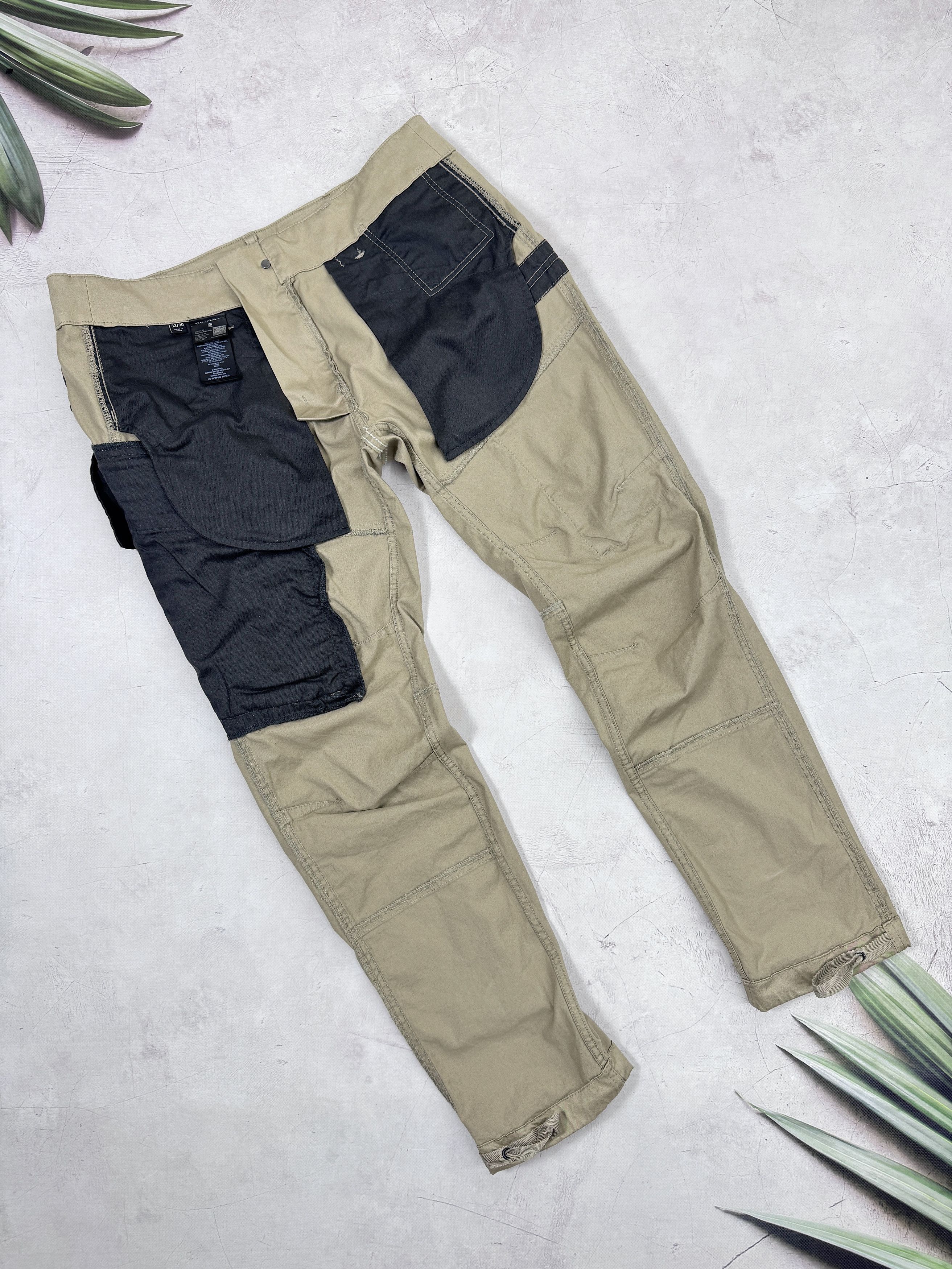 G-Star G-Star Raw Rovic Zip 3D Tapered Cargo Pants Multipocket Size US 33 - 15 Thumbnail