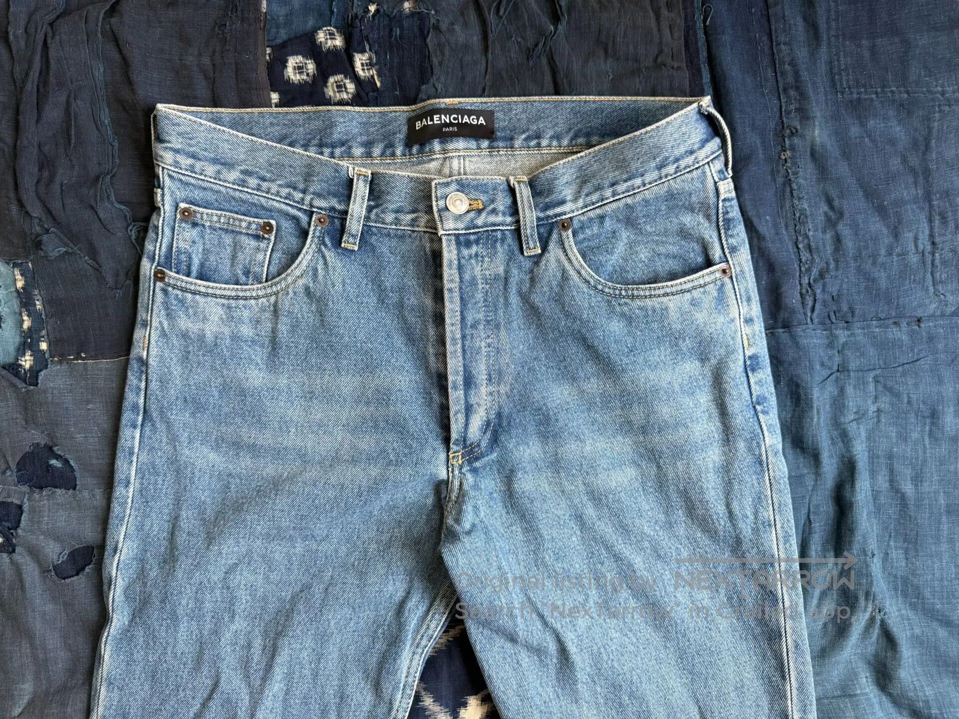 Balenciaga Balenciaga Distressed Vintage Jeans. Size US 32 / EU 48 - 3 Thumbnail