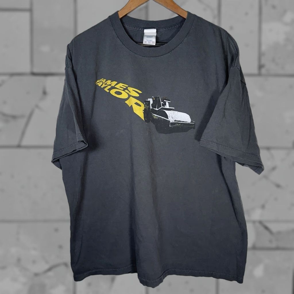 Vintage VINTAGE Tennessee River James Taylor Steamroller Graphic Tee Mens 2XL Black T-Shirt 2006 Size US XXL / EU 58 / 5 - 1 Thumbnail