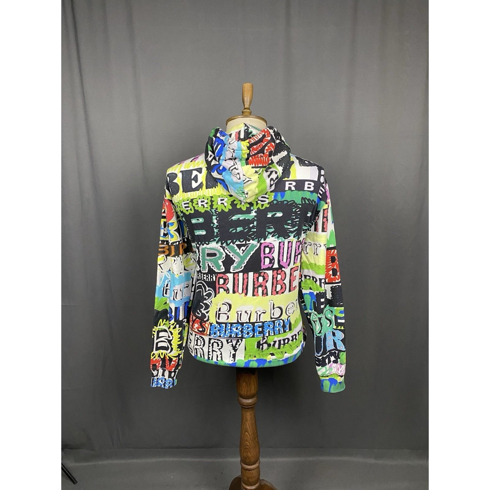 Burberry Burberry Graphic Logo Monogram Men's Multicolored Hoodie Swe Size US M / EU 48-50 / 2 - 7 Thumbnail