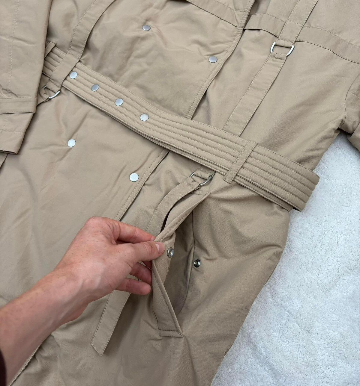 Canada Goose Canada Goose x ROKH x Mat McCormick Tan Strap Trench Coat Size US XL / EU 56 / 4 - 3 Thumbnail