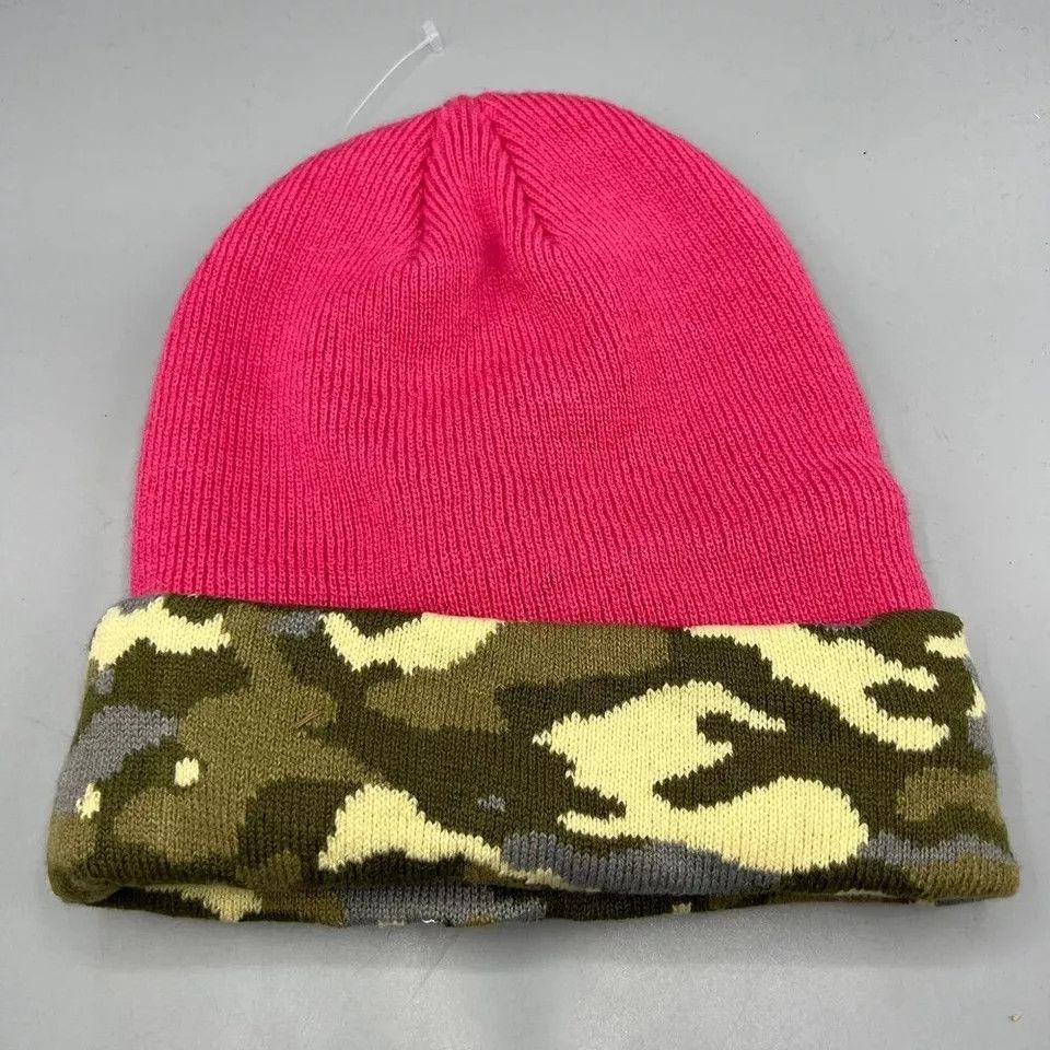 Other Iowa Hawkeyes Hat Men Pink Camo Gen2 Cuffed Beanie Cap New Size ONE SIZE - 2 Thumbnail