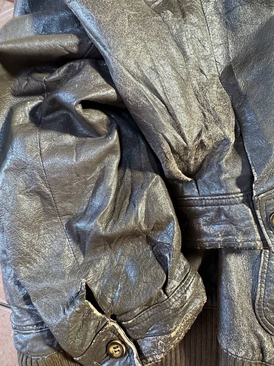 Aquascutum Aquascutum Tartan Lined Leather Jacket Size US M / EU 48-50 / 2 - 25 Thumbnail