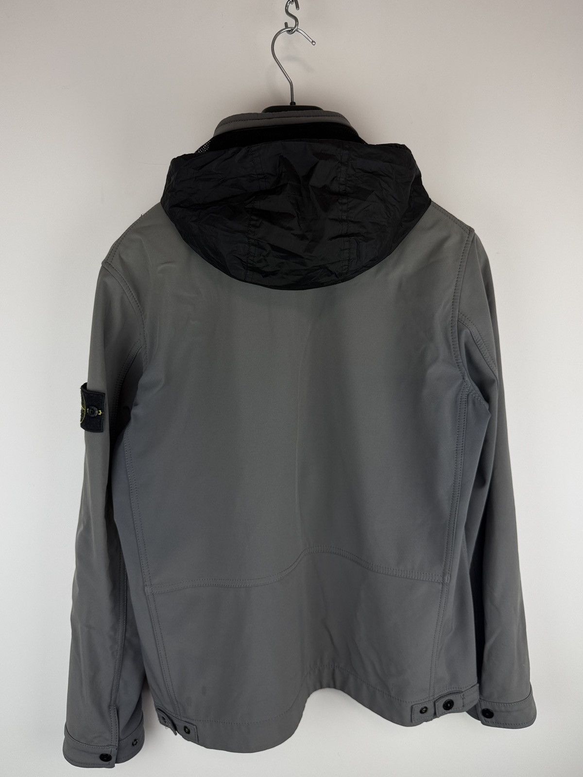 Stone Island Grey Stone Island Light Soft Shell-R Jacket Size US L / EU 52-54 / 3 - 9 Thumbnail