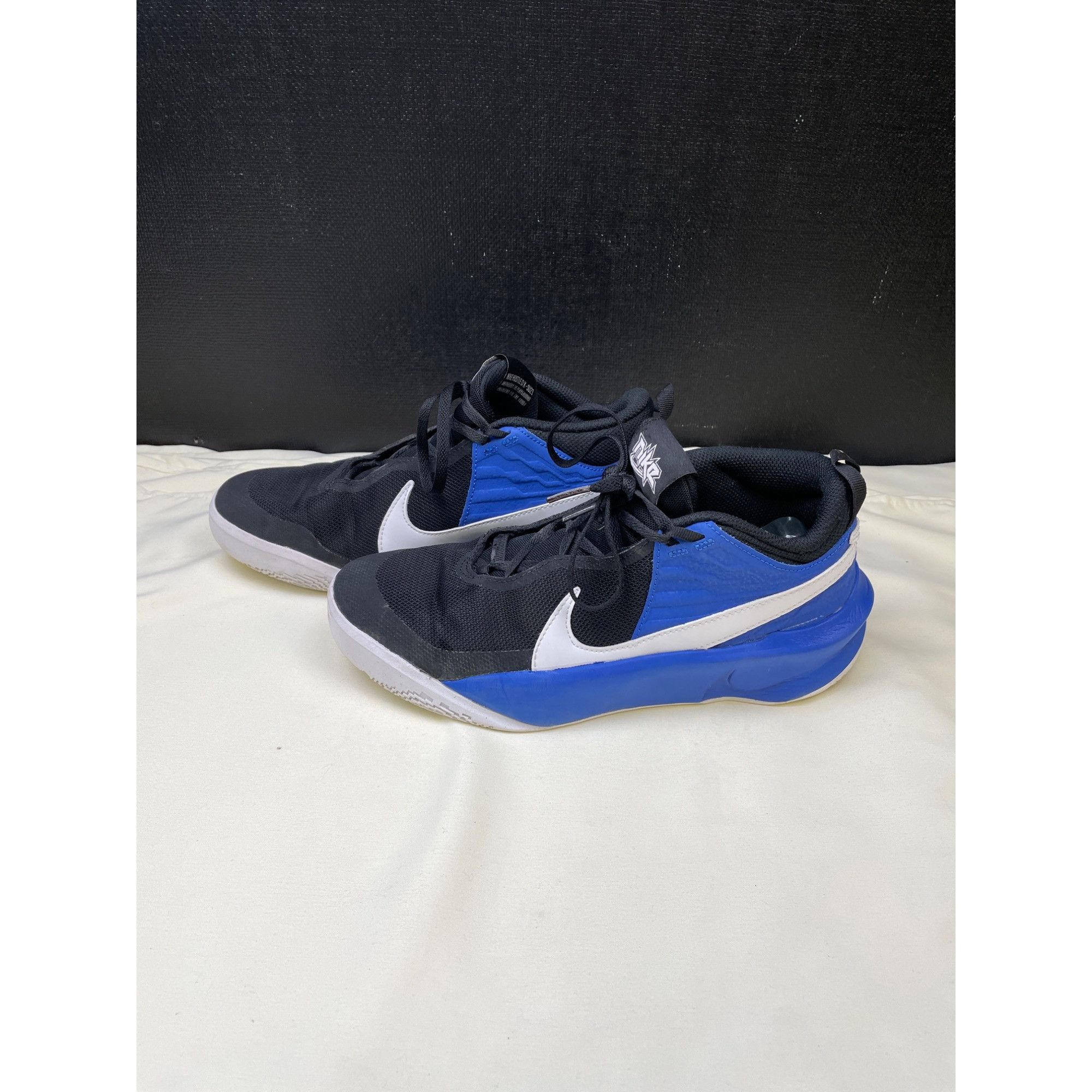 Nike Nike Team Hustle Mens Royal Blue Black Sneakers Shoes Size 7 Size US 7 / EU 40 - 3 Thumbnail