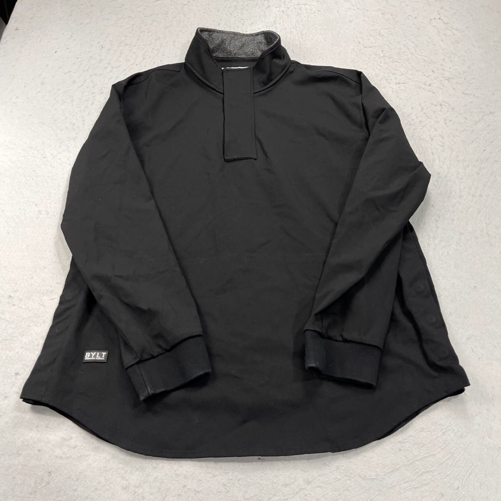 Vintage Bylt Jacket Mens 2XL Black Elite Fairway Pullover Golf 1/4 Zip Size US XXL / EU 58 / 5 - 2 Thumbnail