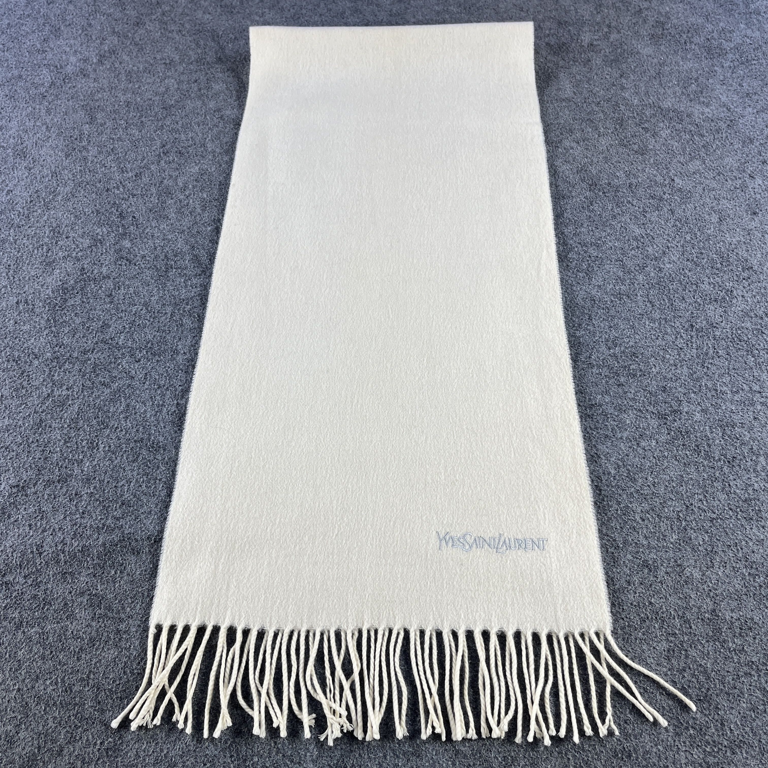 Vintage Yves Saint Laurent Scarf / Muffler / Neckwear T1365