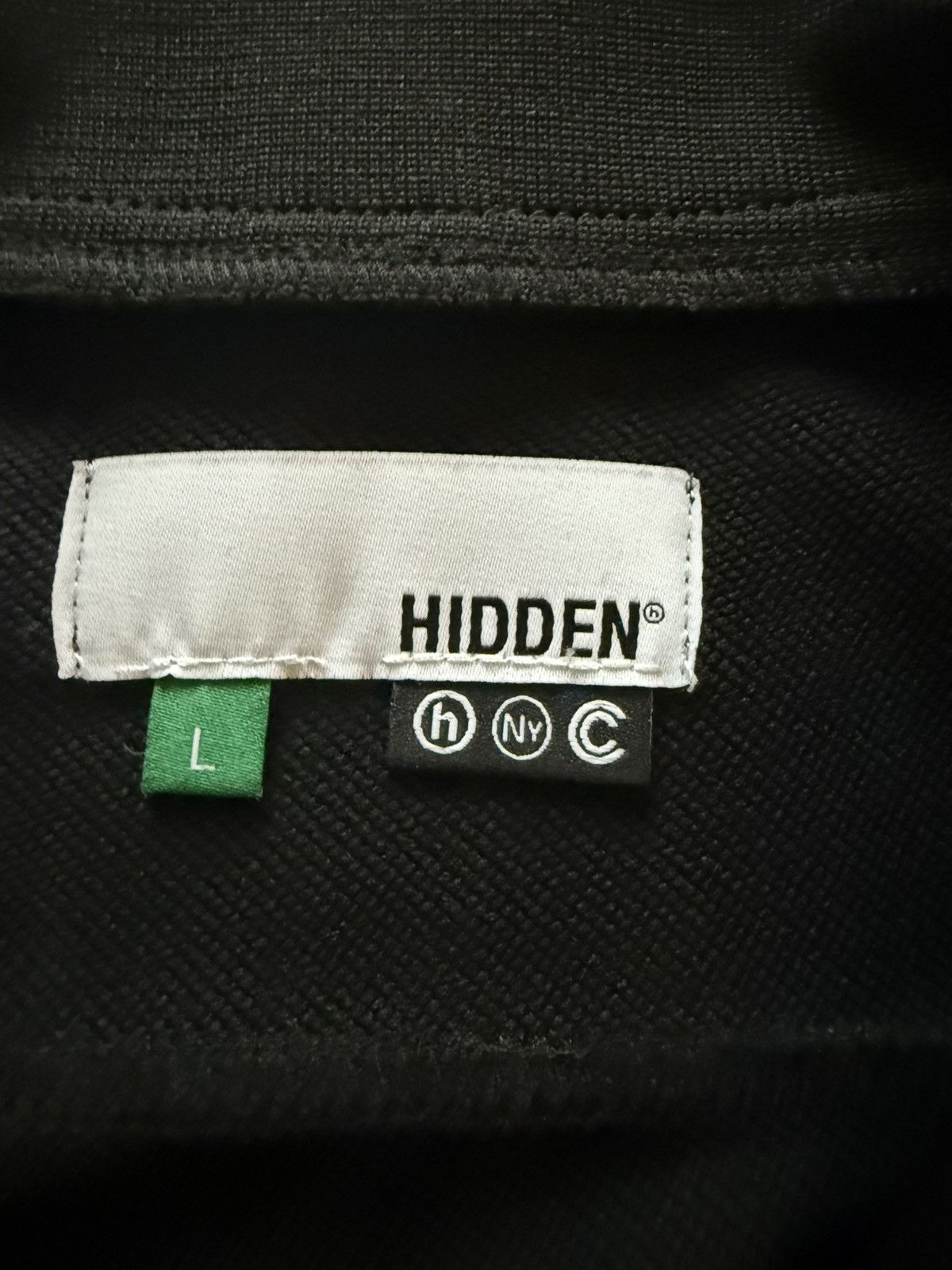 HIDDEN HIDDEN NY Full Zip Track Jacket Black Size L New Size US L / EU 52-54 / 3 - 4 Thumbnail