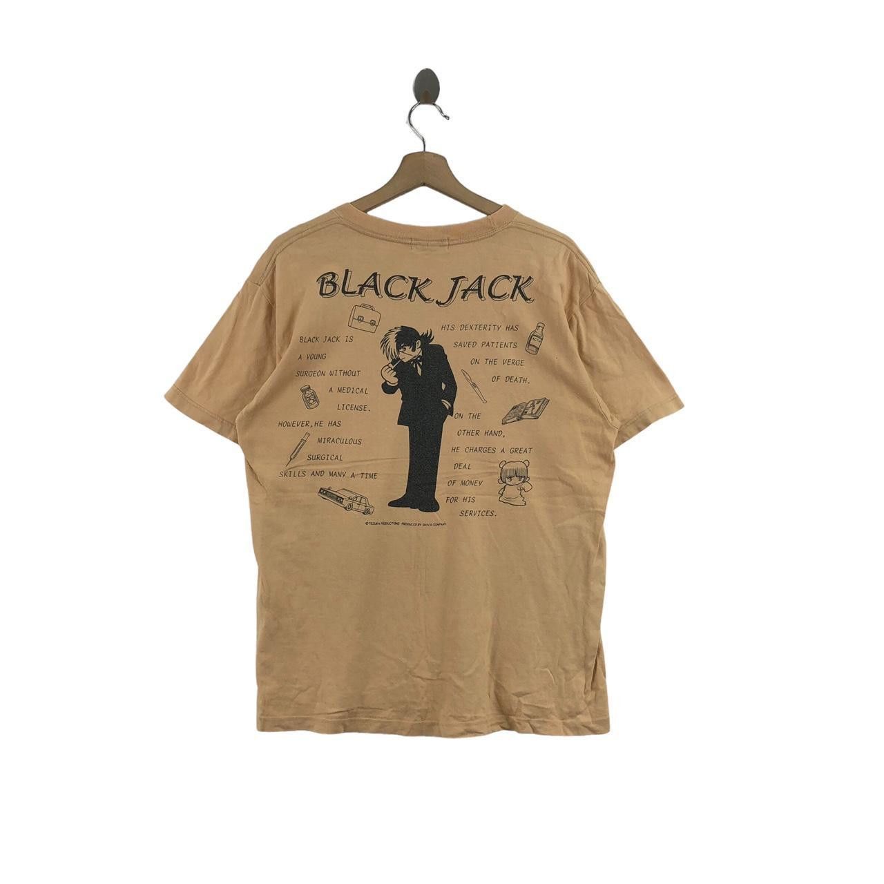 Anime Vintage BLACK JACK ANIME DOCTOR Osamu Tezuka Manga Tee Shirt Size US L / EU 52-54 / 3 - 1 Thumbnail