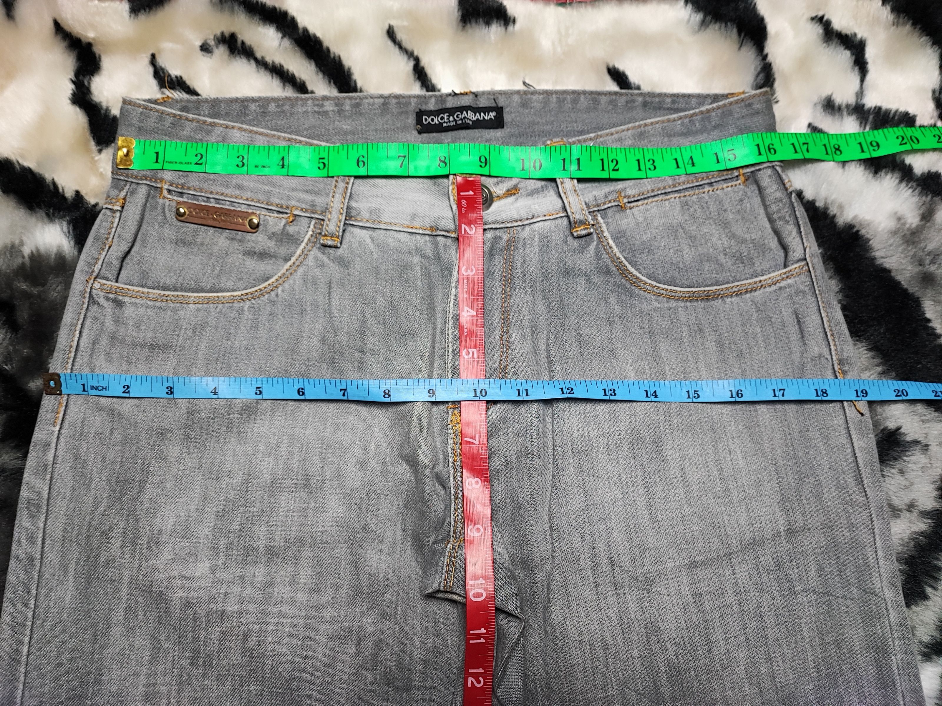 Dolce & Gabbana Vintage 2000s Dolce Gabbana Jeans Baggy Faded Japanese Size US 32 / EU 48 - 7 Thumbnail