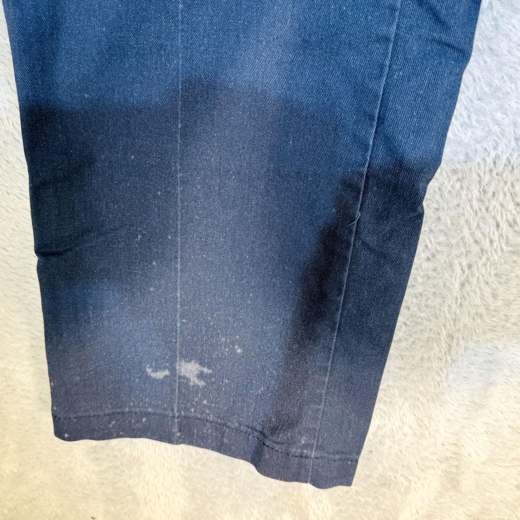 Dickies Dickies Pants Mens 34x30 Blue Cargo Regular Straight Workwear Polyester Cotton Size US 34 / EU 50 - 4 Thumbnail