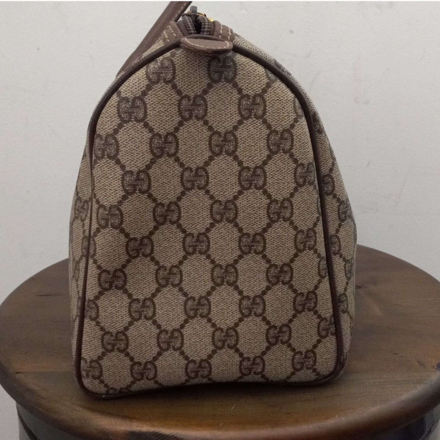 Gucci Vintage Gucci Interlocking GG Monogram Supreme Boston Size ONE SIZE - 6 Thumbnail