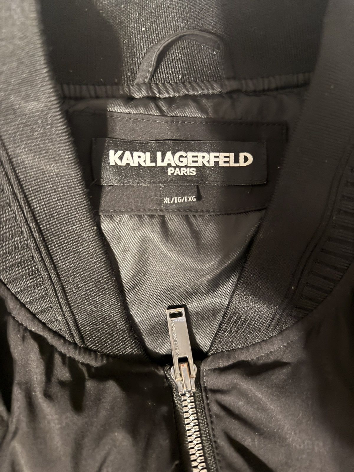 Karl Lagerfeld Bomber Jacket Size US XL / EU 56 / 4 - 3 Thumbnail