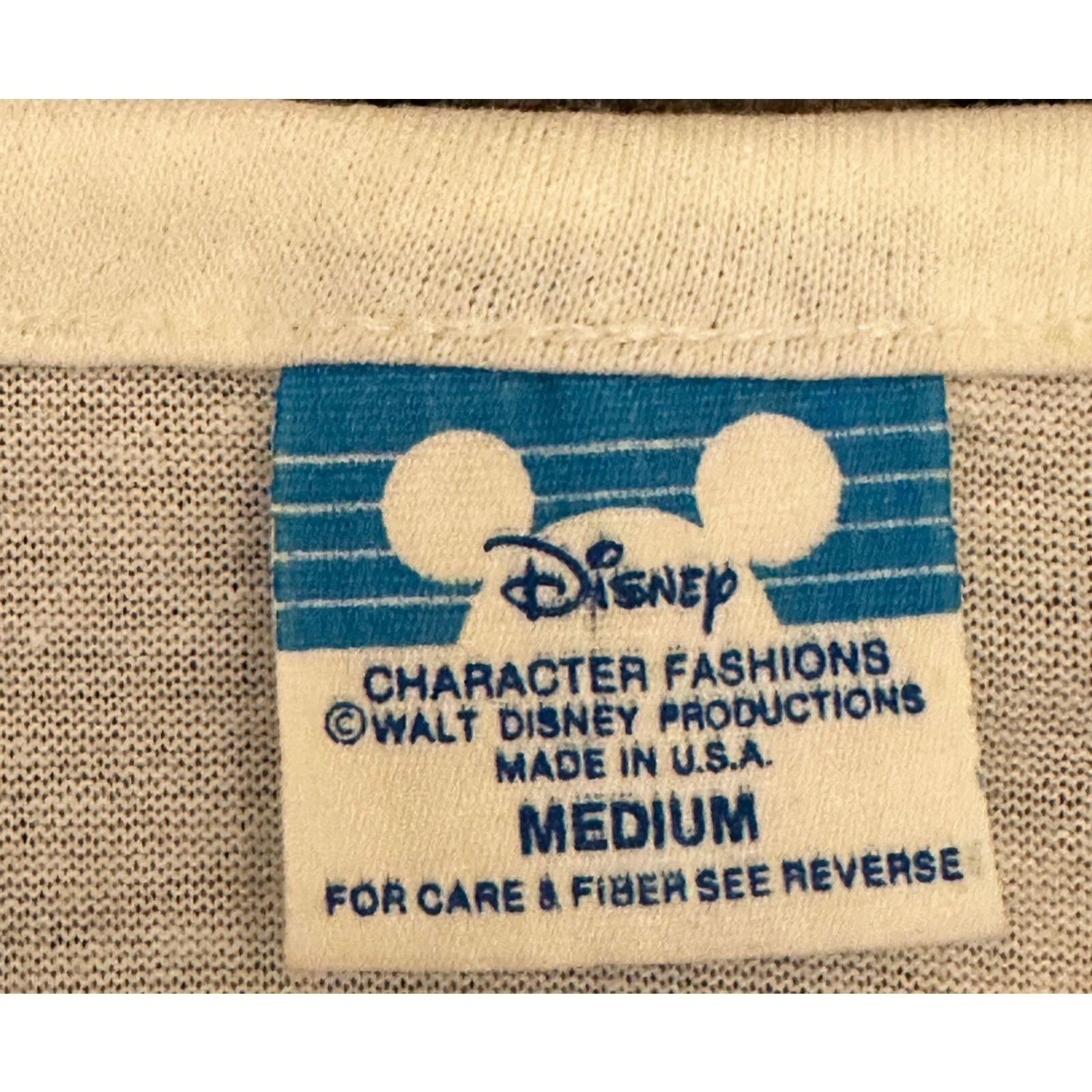 Disney 1980s DISNEY CHARACTER FASHIONS MICKEY MOUSE MODE TShirt Size M / US 6-8 / IT 42-44 - 9 Thumbnail