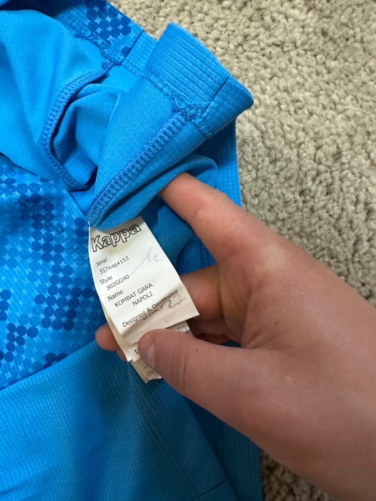 Kappa 2019-20 Kappa Napoli Home Football Shirt Jersey INSIGNE # 24 Size US S / EU 44-46 / 1 - 7 Thumbnail