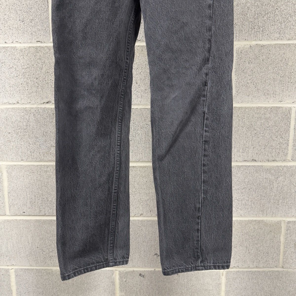 Levi's Vintage 90s Levi's 501 Faded Black Jeans ERD Grunge Chrome Size US 28 / EU 44 - 4 Thumbnail