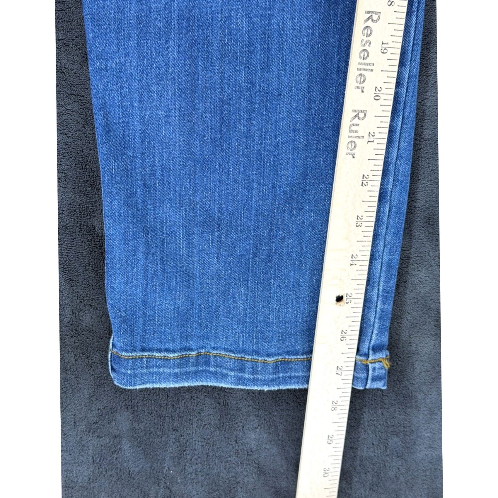 Spanx Spanx Womens Ankle Straight Leg Jeans Vintage Indigo Blue Pull On 20356R Size L Size 36" / US 14 / IT 50 - 4 Thumbnail