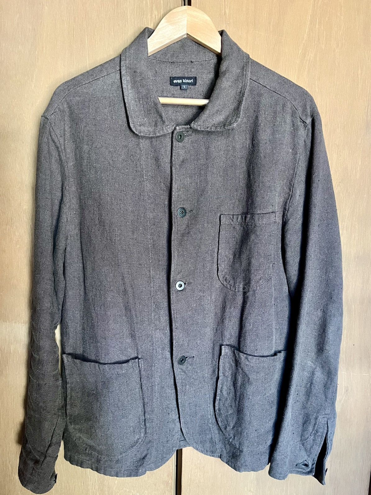 Evan Kinori EVAN KINORI 100% Linen Size S Size US S / EU 44-46 / 1 - 10 Thumbnail