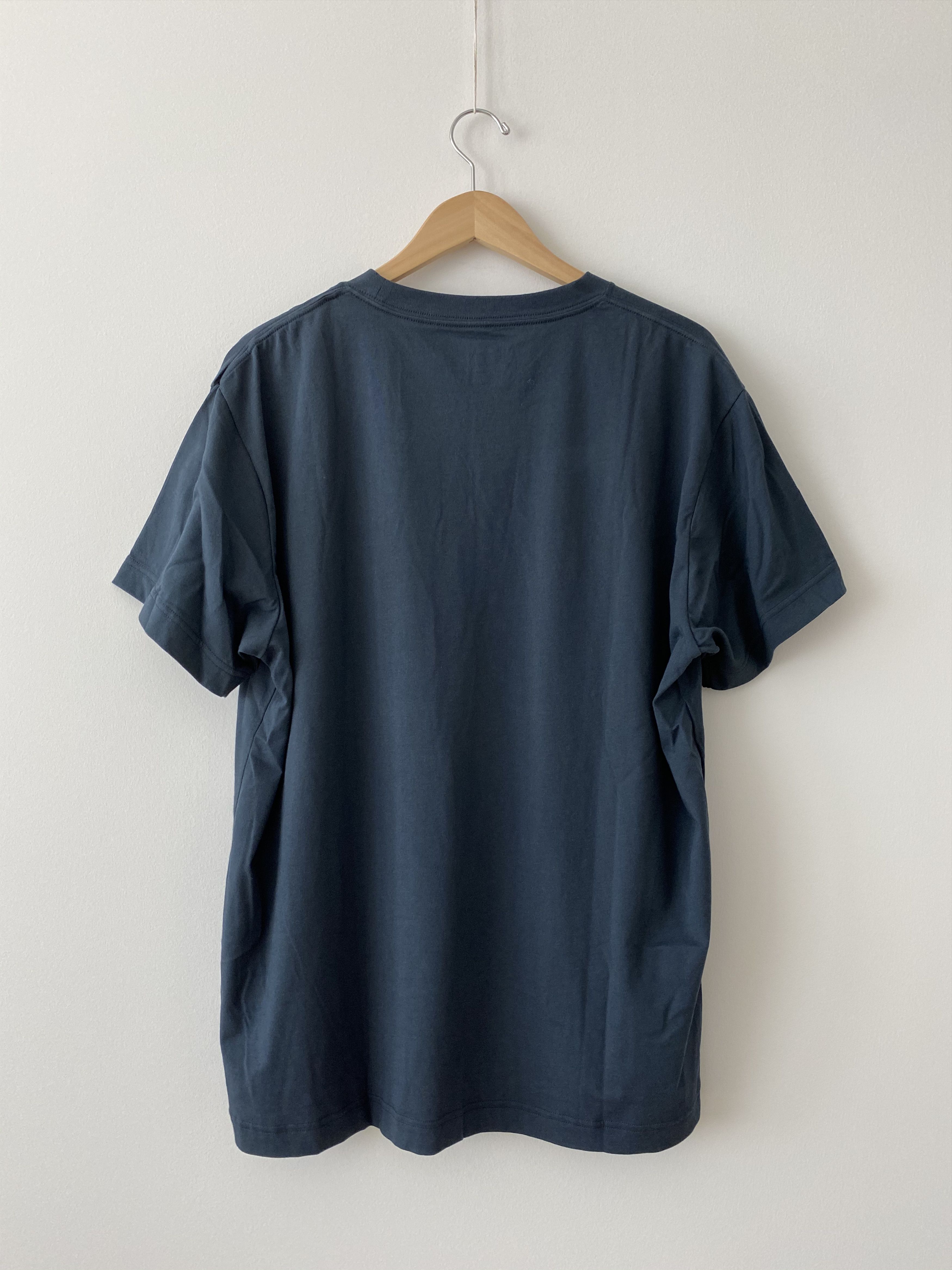 Muji Never Worn Dark Navy “Big Silhouette T-Shirt” Size US L / EU 52-54 / 3 - 5 Thumbnail