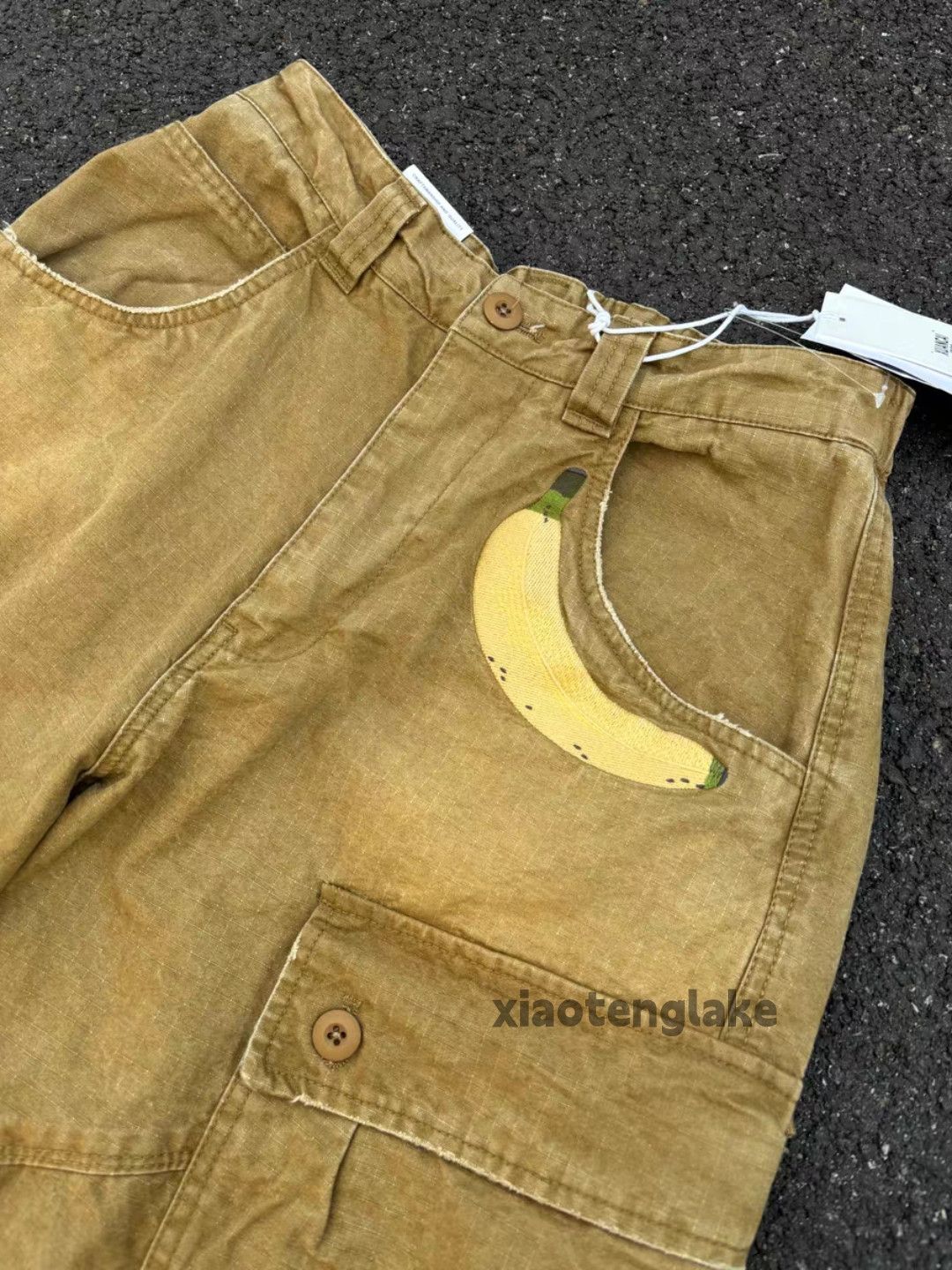 Vintage zx washed faded cargo baggy supreme Stussy style pants Size US 32 / EU 48 - 6 Thumbnail