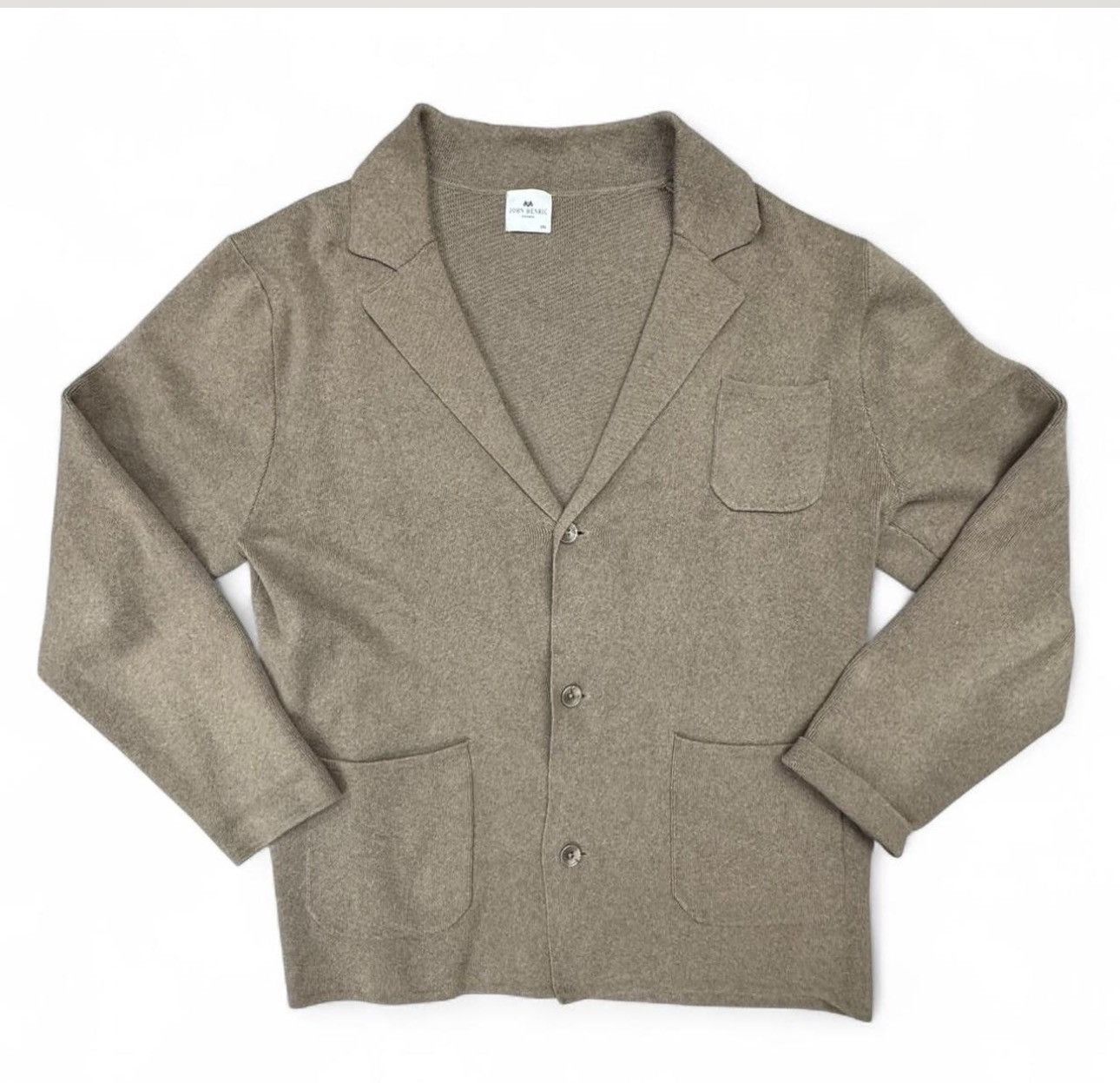Other John Henric Sweden XXL Unstructured Knit Blazer-Quiet Luxury Size 44R - 3 Thumbnail