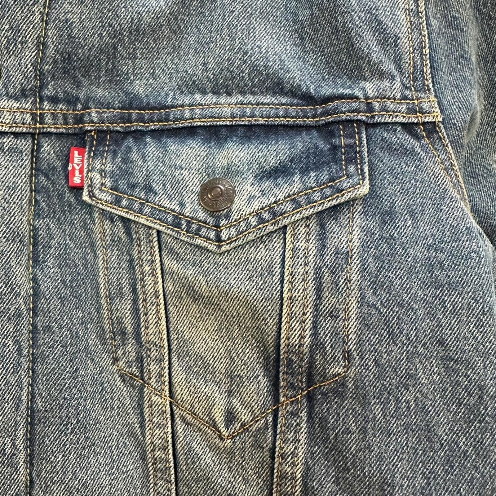 Levi's Levi Sherpa Lined Big E Reissue Jacket Size US M / EU 48-50 / 2 - 2 Thumbnail