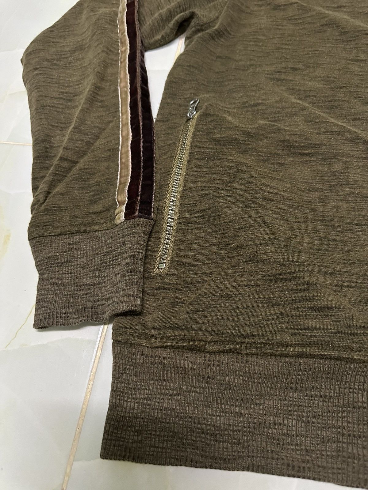 If Six Was Nine × Japanese Brand Vintage Heritage Stone Somewhere In Texas Zipper Jacket Size US S / EU 44-46 / 1 - 7 Thumbnail