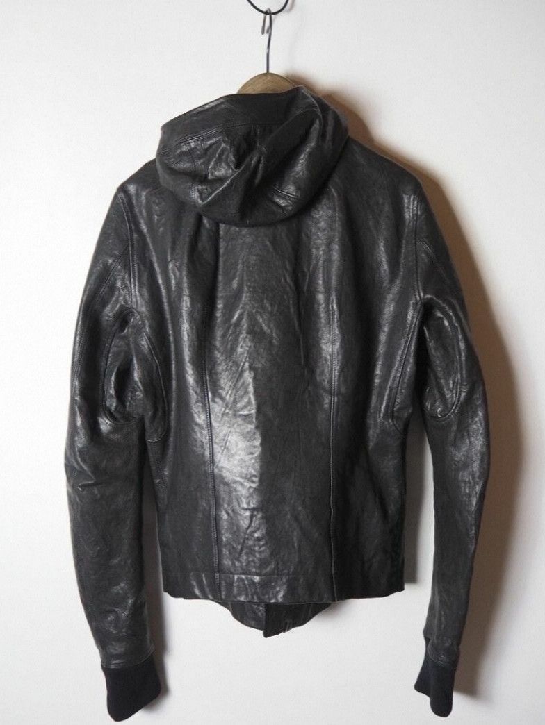 Rick Owens Rick Owens size 38 12fw Mainline Bullet Ninja Hooded Leathe Size US M / EU 48-50 / 2 - 6 Thumbnail