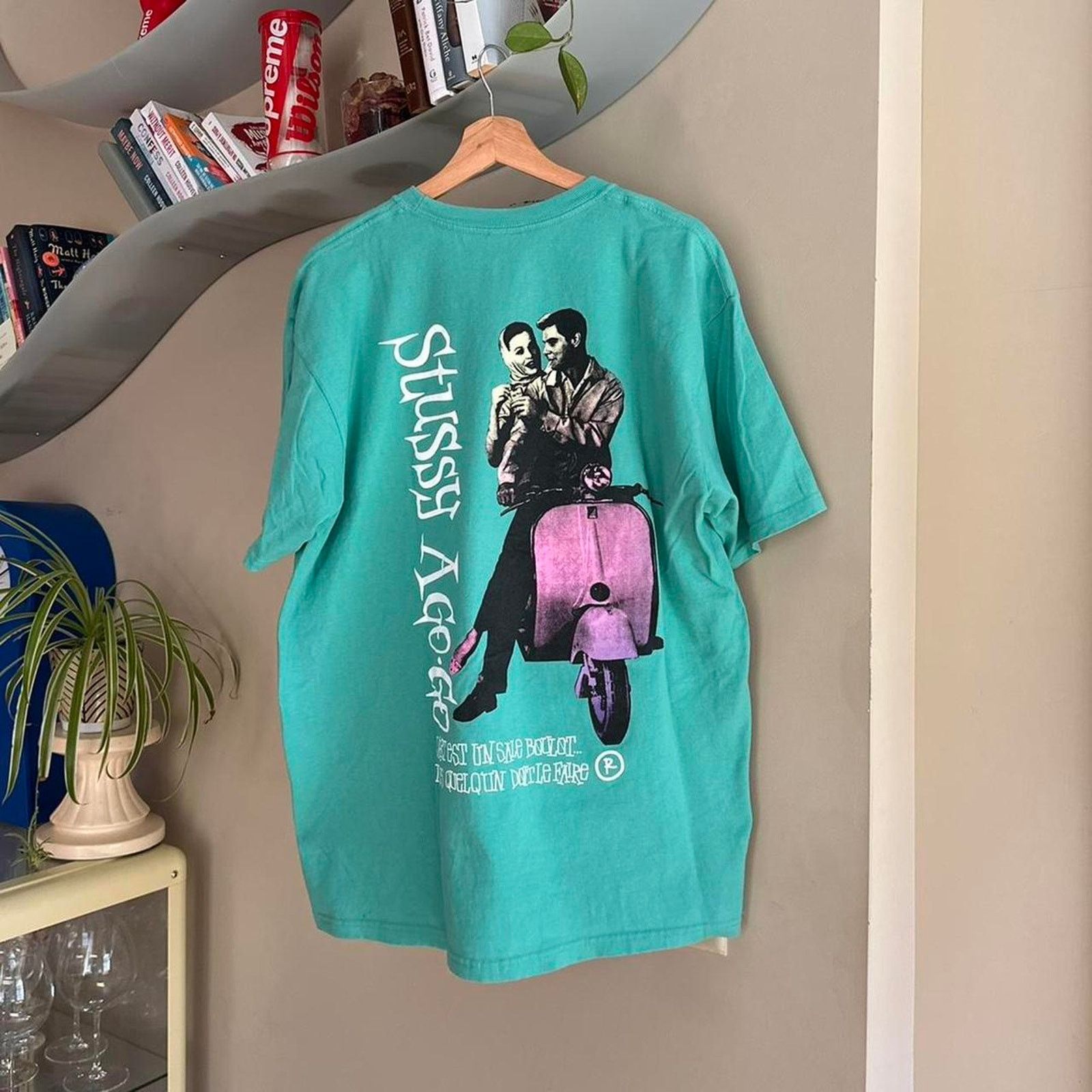 Stussy × Vintage Stussy 2021 A Go Go Shirt Size US L / EU 52-54 / 3 - 1 Thumbnail