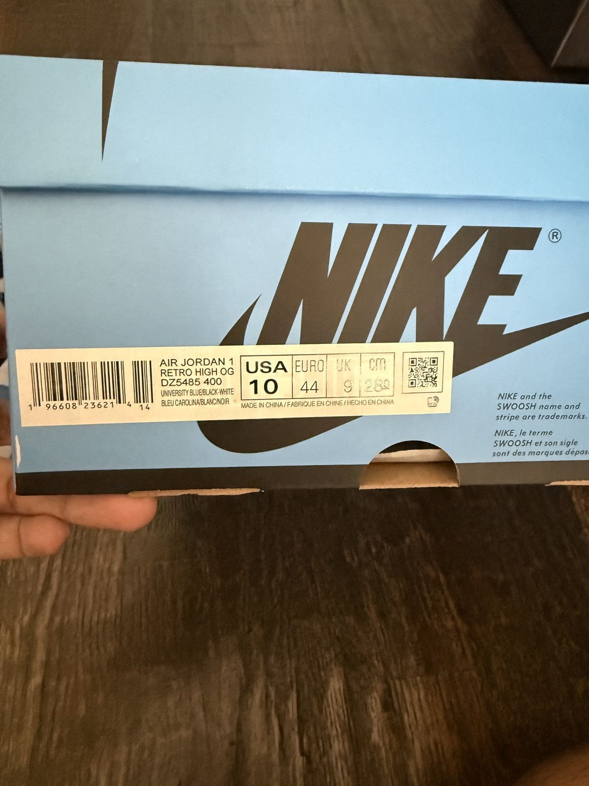 Jordan Brand Jordan 1 High UNC Size US 10 / EU 43 - 7 Thumbnail