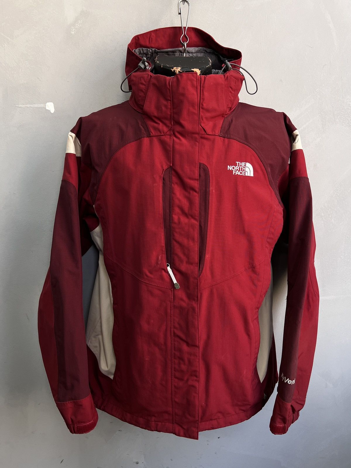 The North Face The North Face Hy Went Red Down Jacket Gore Tex Nylon Size US S / EU 44-46 / 1 - 1 Thumbnail