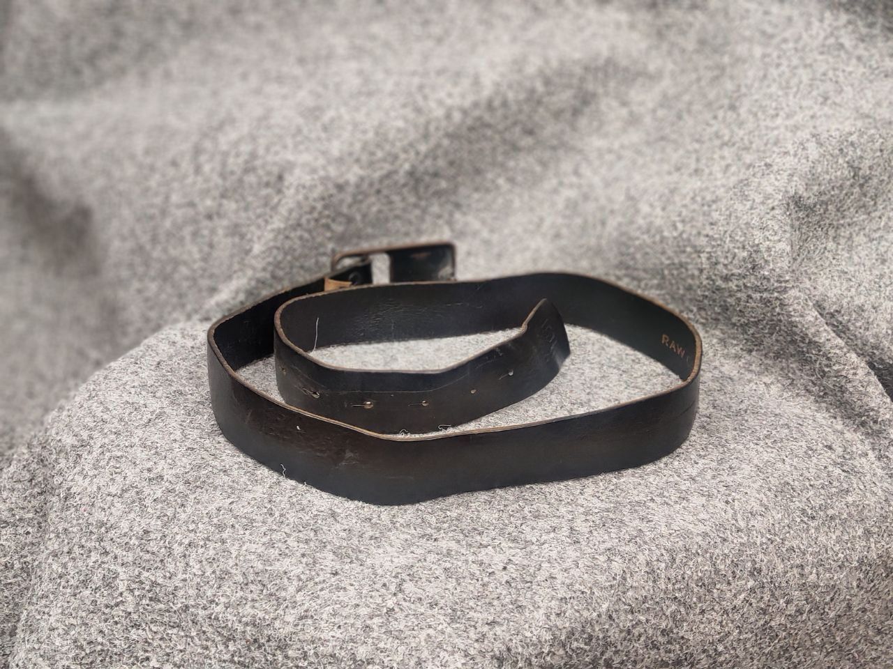 G-Star Vintage G Star Raw Leather Belt Logo If Six Was Nine Style Size ONE SIZE - 6 Thumbnail